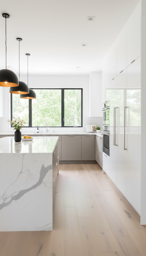 Modern kitchen lifestyle